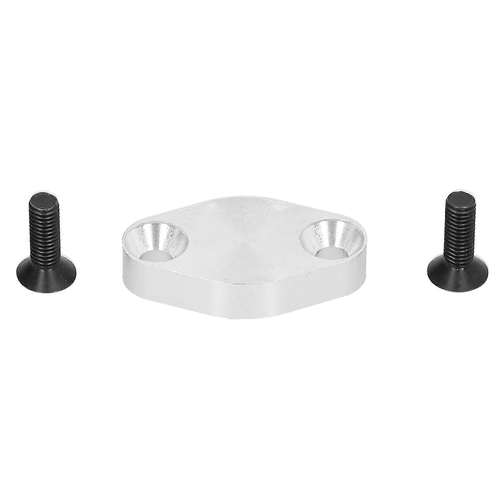 EGR Blank Plate EGR Exhaust Block Off Plate Delete Kit Aluminum Alloy Fit for LS LT Truck LSX 4.8L 5.3L 6.0L V8 EGR Delete Set