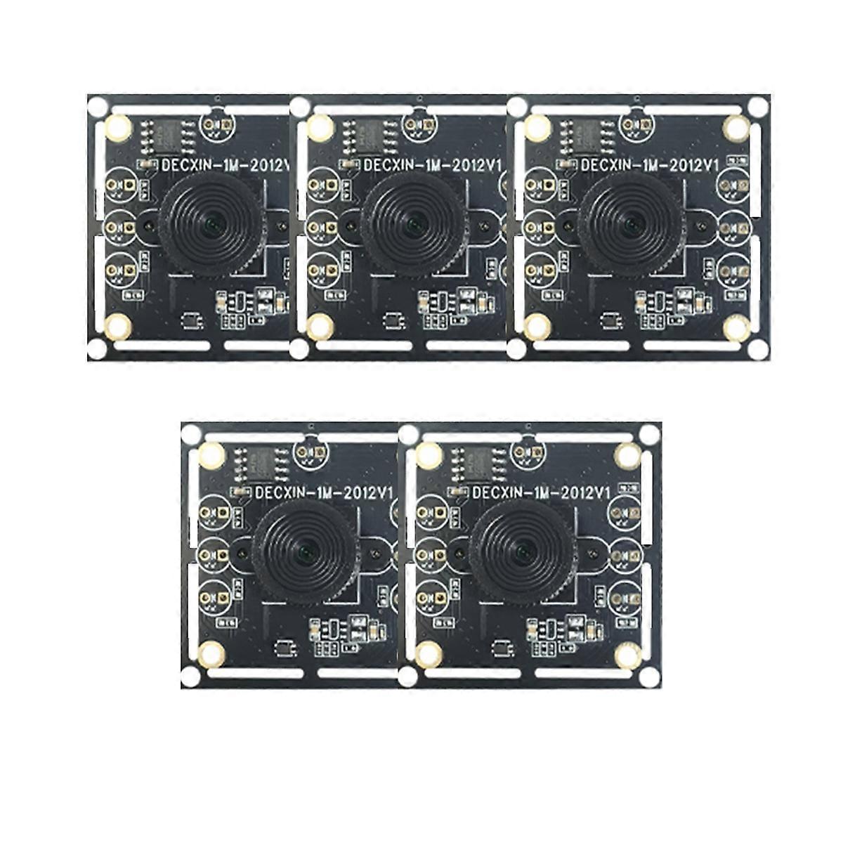 New 5Pcs 100 Degree Camera Module 1MP OV9732 1280x720 USB Free Driver Manual Focus,with 0.6 Meter C