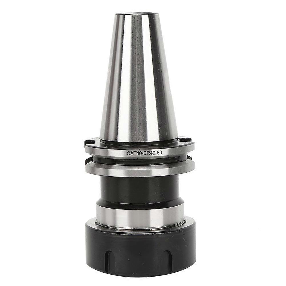Tool Holder Precision CNC Machining Collet Chuck Accessory Mechanical Parts CAT40-ER40-80