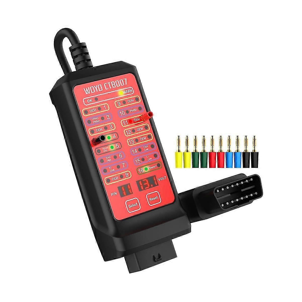 CTB007 OBD Breakout Box CAN Test Box Car OBD Breakout Box Diagnostic tools OBD2 Tester for 16 Pin