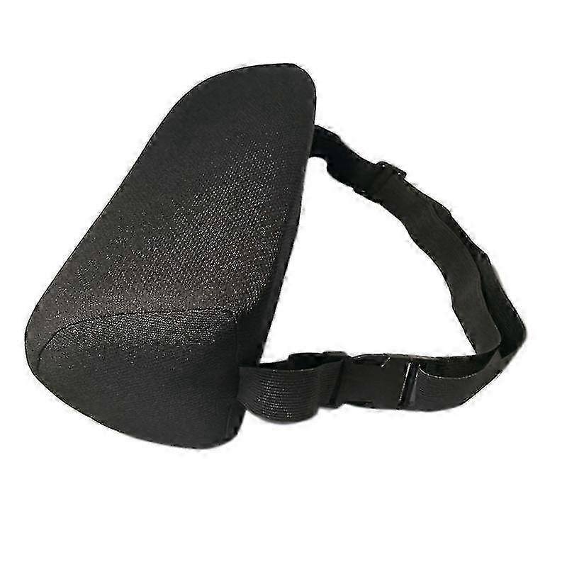 Ergonomic D Shape Lumbar Roll - Upgraded Lower Back Support Pillow for Chair