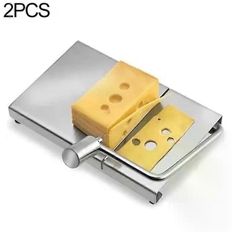 Stainless Steel Cheese Slicer Set-2 PCS Cutting Board Kitchen Tools