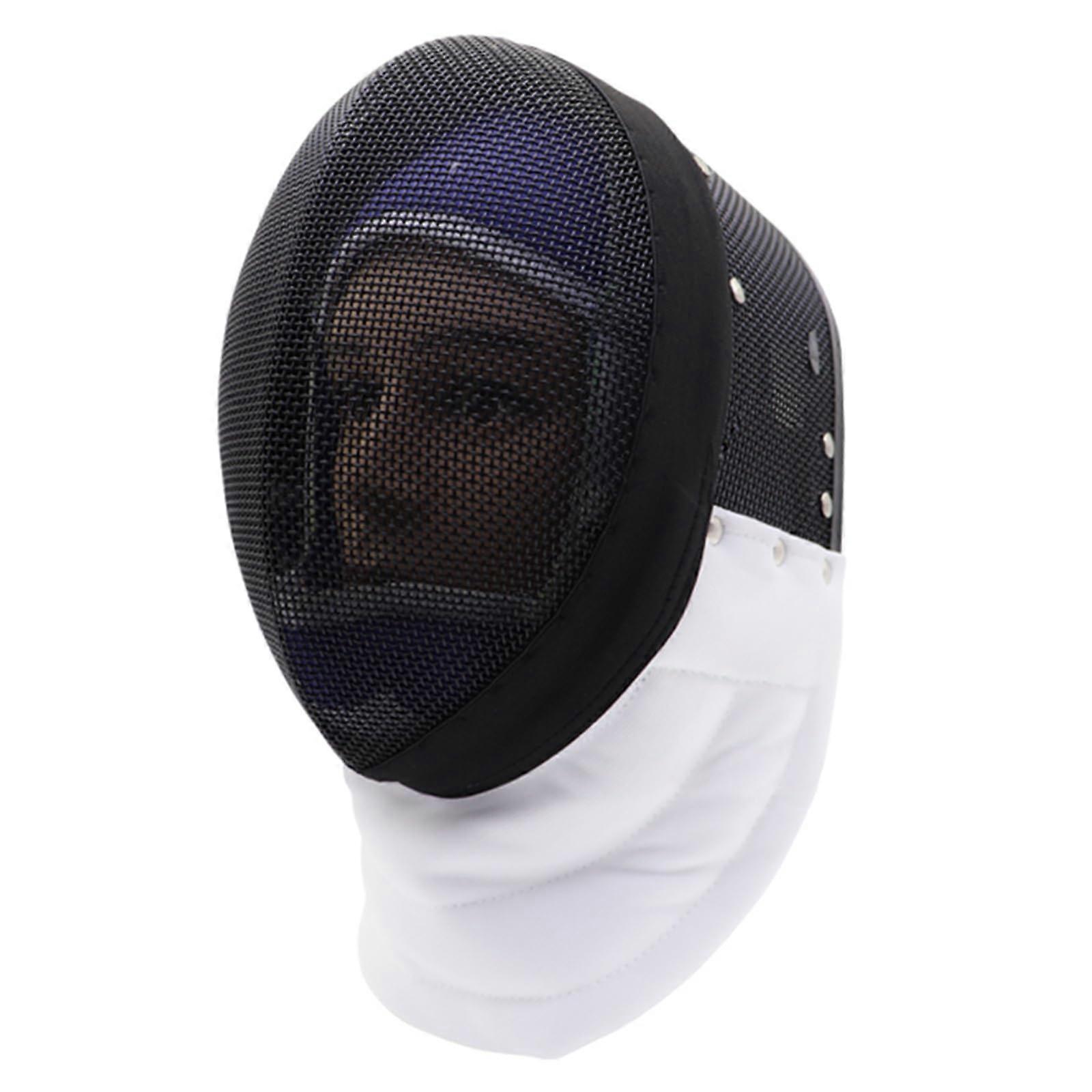 Fencing Helmet,Epee Fencing Helmet,Professional Fencing Helmet for Training(Black,Small)