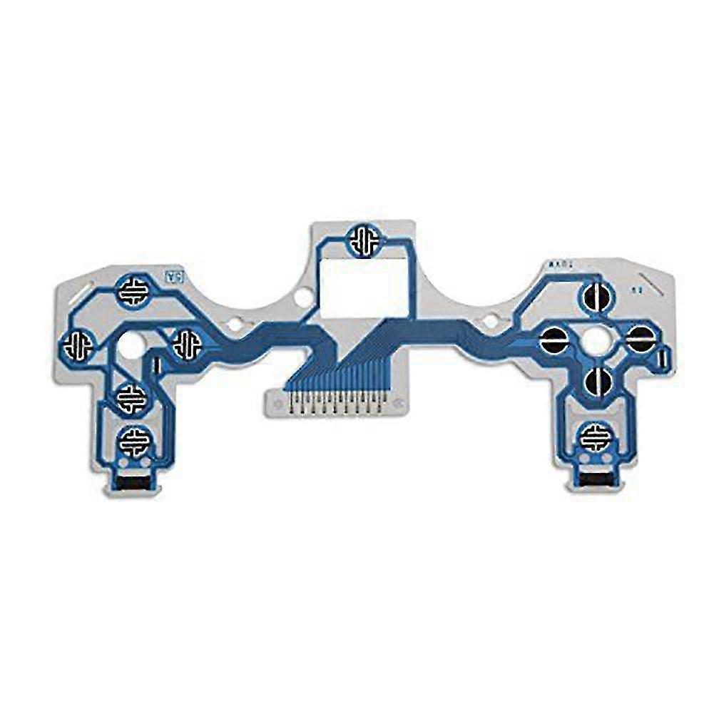 Hiborth Controller Button Membrane Circuit Conductive Film Flex Cable for PS4 Handle