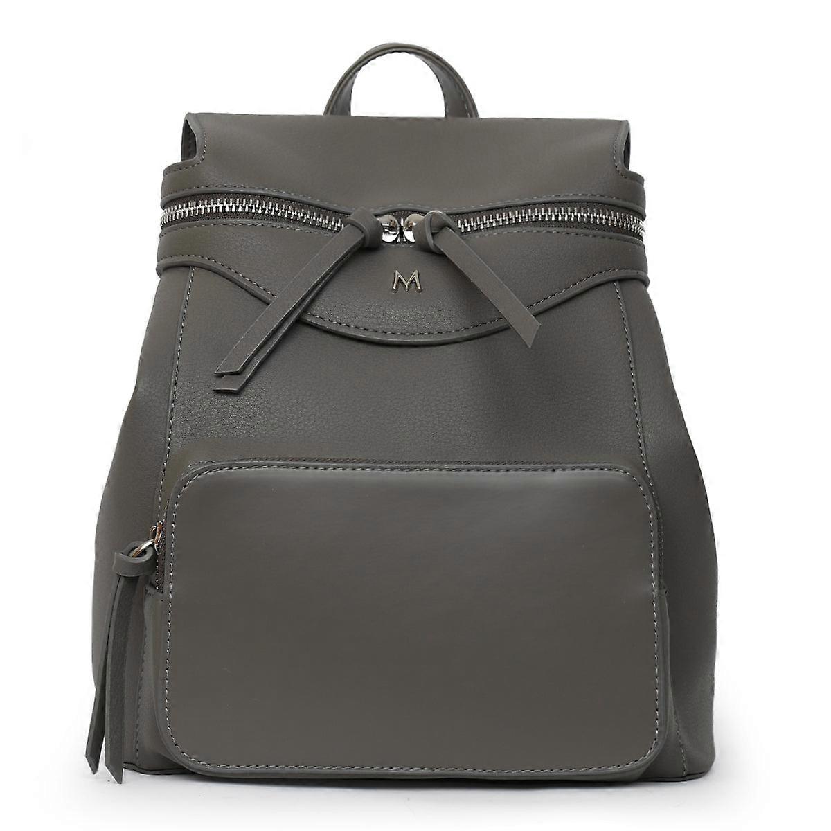 Matmazel Erisse Gray Backpack