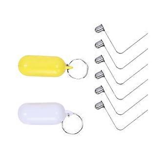 Kayak Paddle Spring Snap Button Clips, Waterproof Buoyant Key Floating
