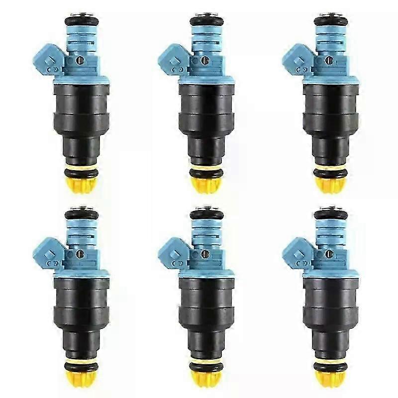 6Pcs Car Fuel Injector for -BMW 3 E30 E36 5 E34 8 E31 7 E32 E38Z1 0280150715 1734776