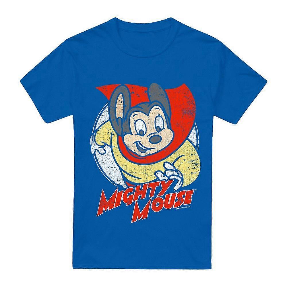 Mighty Mouse Herren Mighty Circle T-Shirt