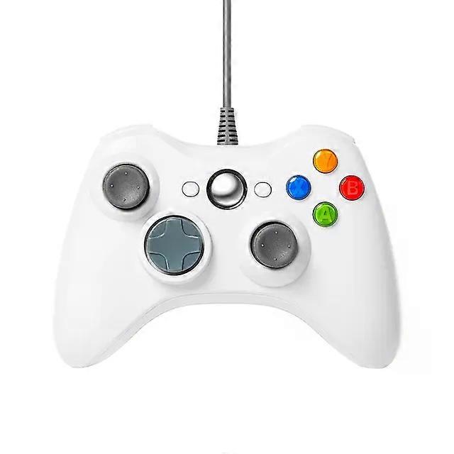 Wireless/wired 2.4G Gaming Controller PC 6-Axis Joystick Dual Vibration compatible for compatible for Xbox360/Winodow Video Game Gamepad