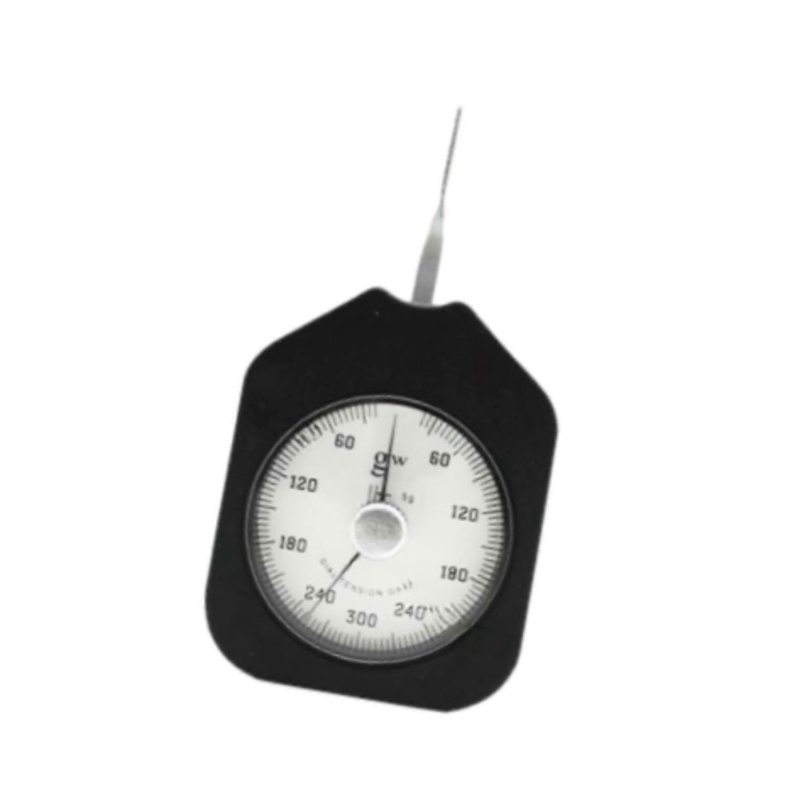 Tension Measuring Instrument Force Meter NonSlip Compact Easy to Carry Dynamometer Tester for Valves Tensile Test, 300g