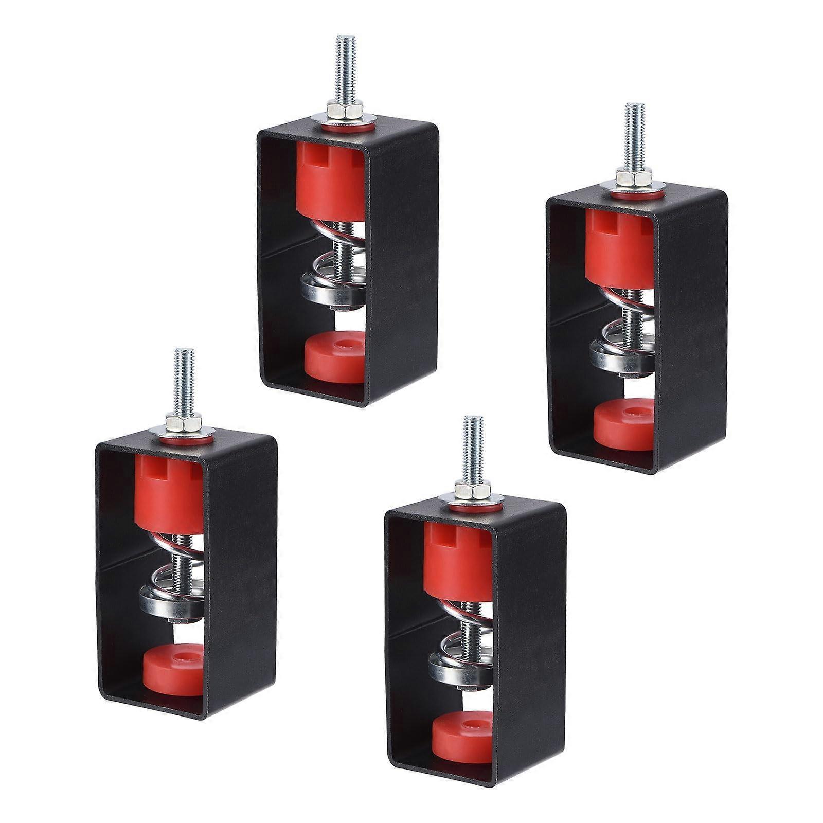 110lb Capacity Spring Vibration Isolator 4-Pack for HVAC Air Conditioner Damping Mount with Removable Frame Design