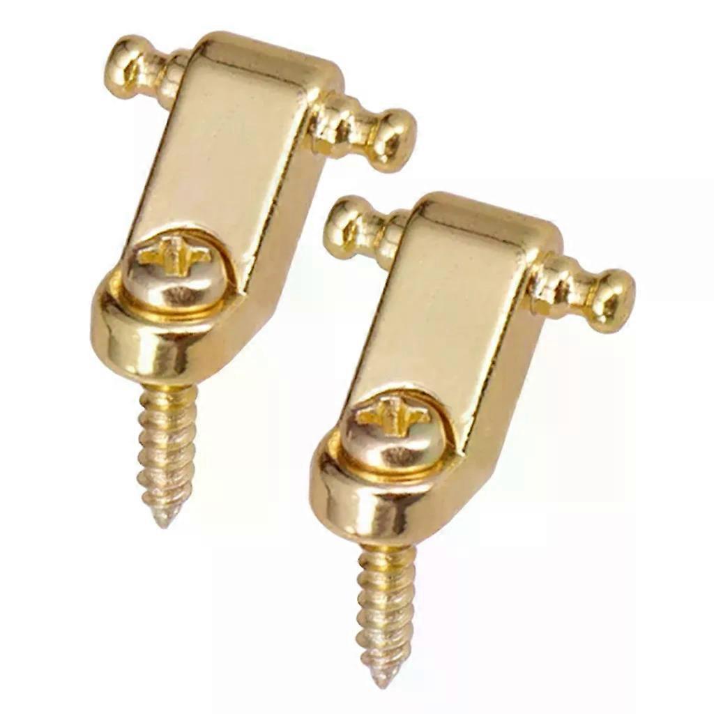 2Pcs Electric Guitar Roller String Trees String Retainer Mounting Guitar Tree Guide for Electric Guitars Parts and Accessories