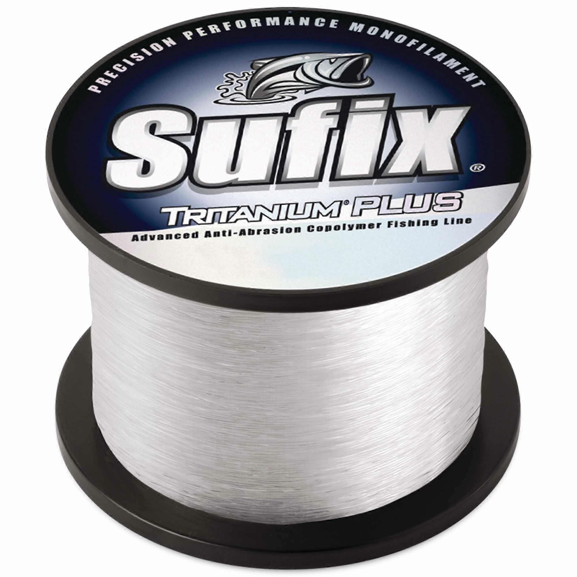 Sufix 696 Tritanium Plus Monofilament Fishing Line, Clear, 4.4 lb Spool