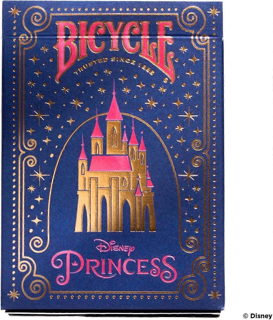 Bicycle Disney Princess Pink/Navy Card Game (Pack of 6)