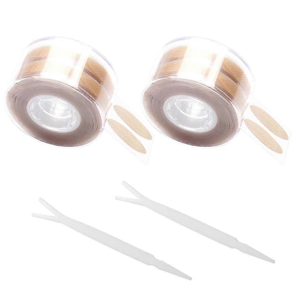 Ruban adhésif invisible naturel pour le lifting des paupières, autocollants respirants à double paupière pour un lifting instantané des grands yeux avec des outils (2-L-shape4)