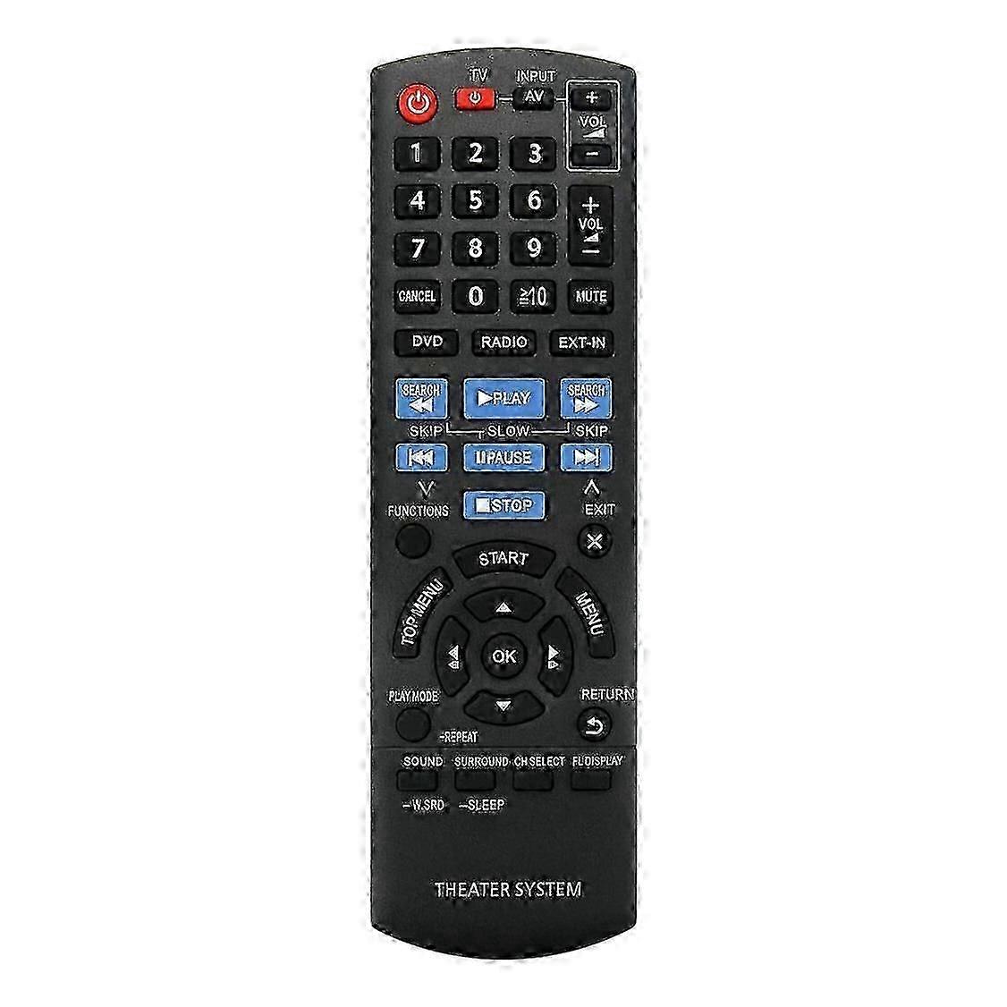 New Replacement Remote Control N2QAYB000694 for Home Theater System SA-XH70 -XH70