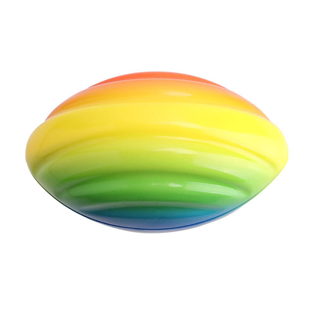Rainbow Foam Spiral Football (leicht zu greifen und zu werfen) für das Übungstraining