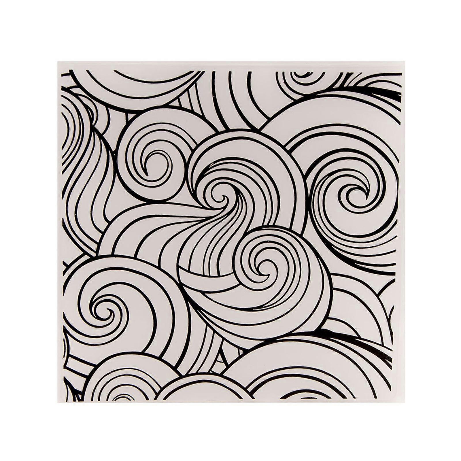 Embossing Folders Swirl Template Paper Card Stencil for Card Making DIY Scrapbooking Photo Album Craft Handmade Decor