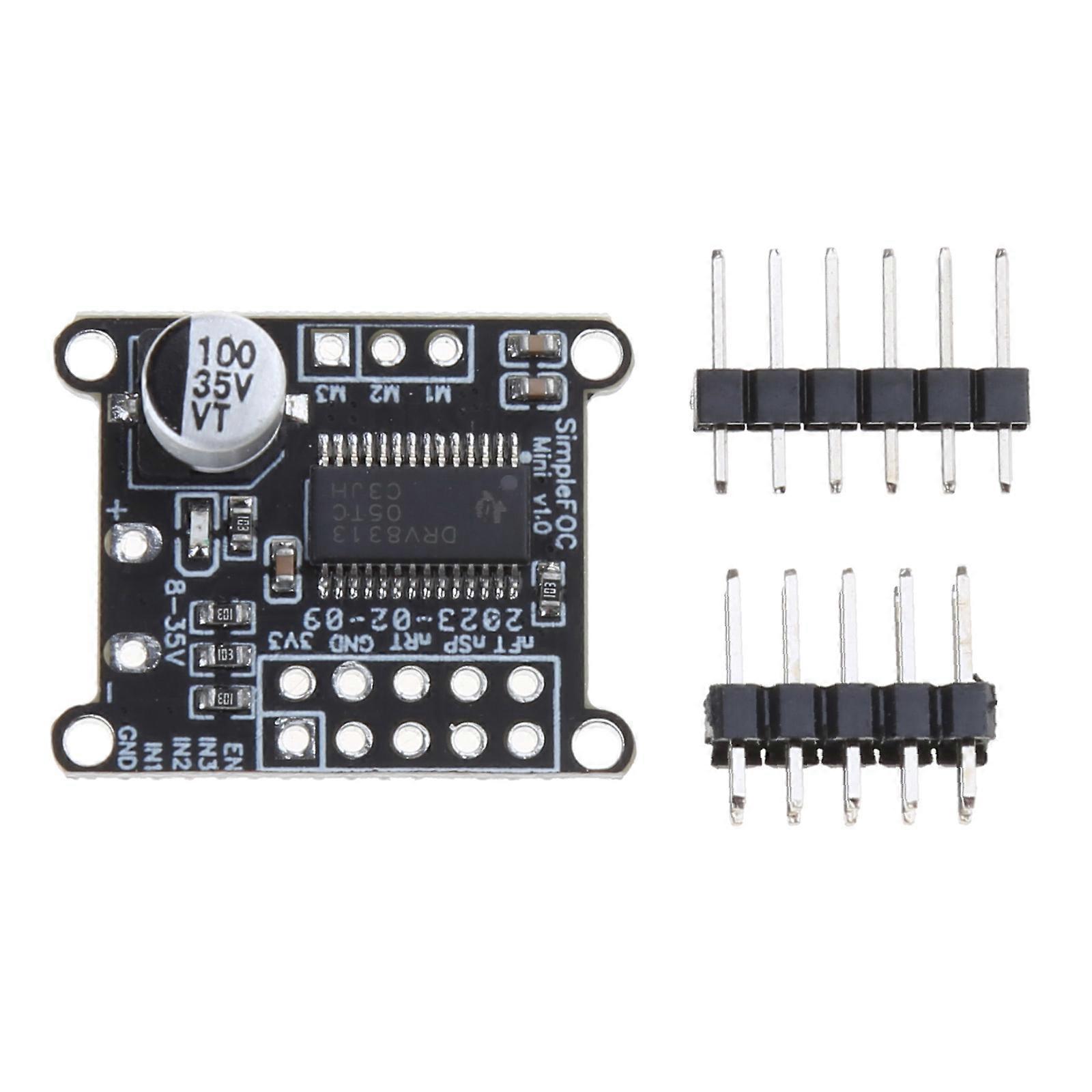 Basit FOC Mini DC 8V-30V FOC Kontrol Sürücü Kartı SVPWM / SPWM Algoritması DRV8313 Fırçasız DC Motor Sürücü Kartı