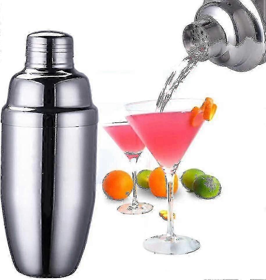 750ml Bartender Cocktail Shaker Set With Accessories Professional Cocktail Shaker Set With Strainer For Mixing Margaritas