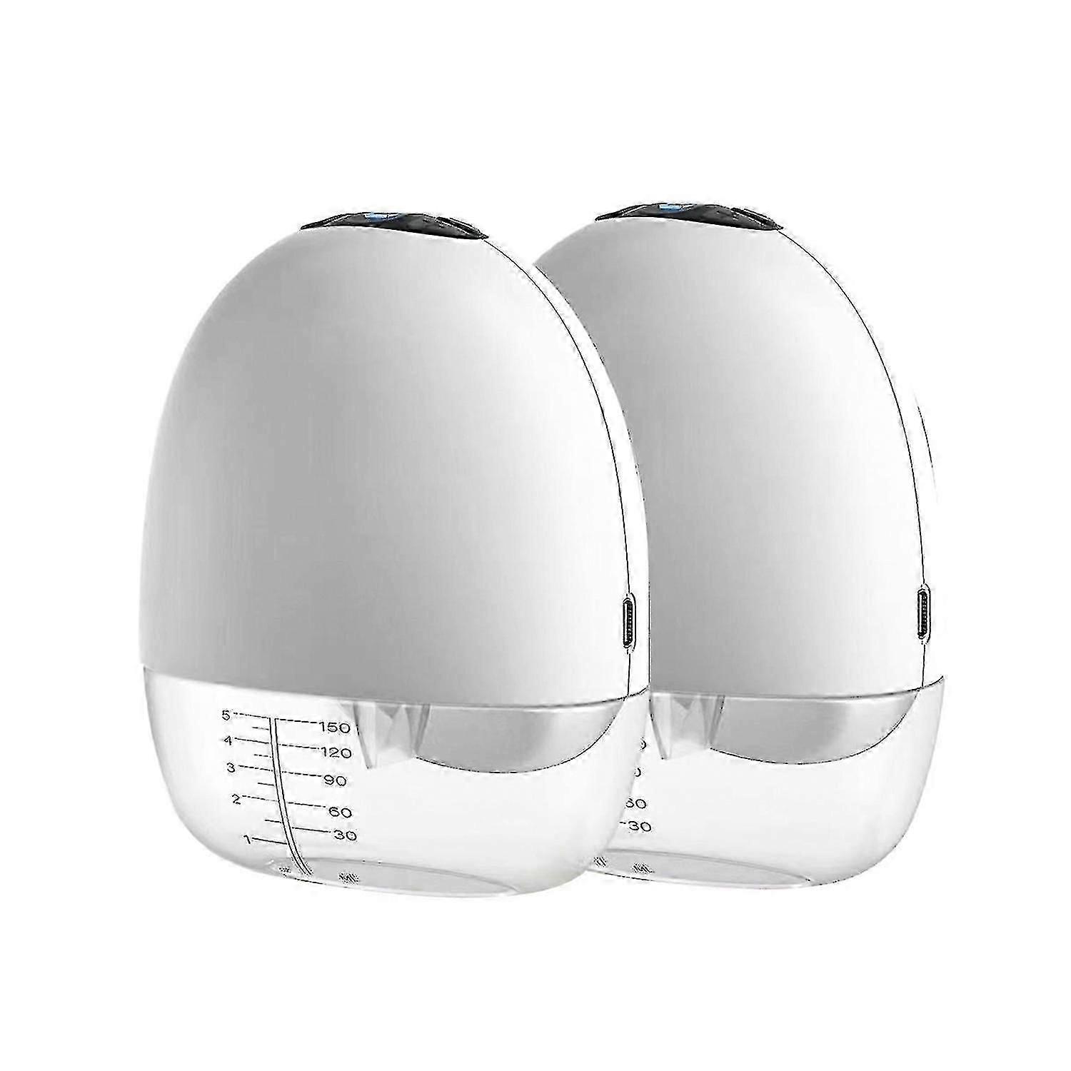 Portable Wearable Breast Pump Hands Free Electric Breast Pump With Led Screen For Breastfeeding 4 Mo