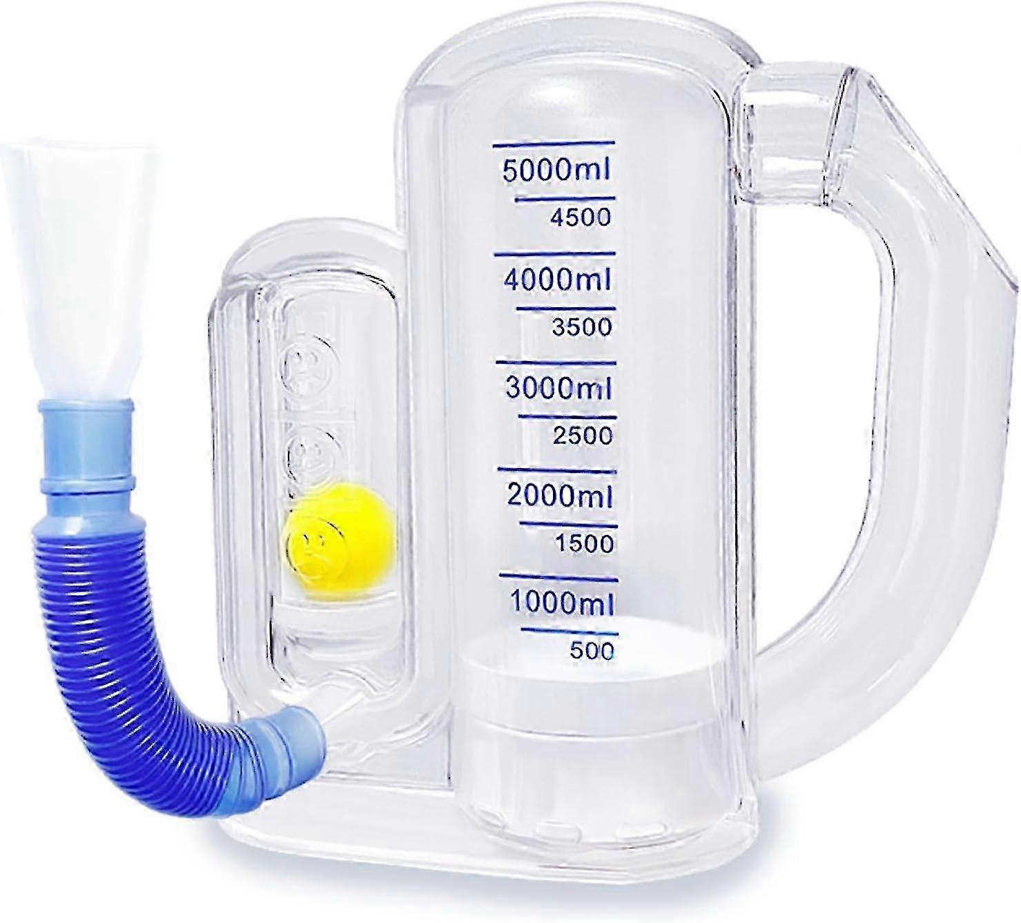Breathing Exercise Device For Lungs, Deep Breathing Trainer For Adults,spirometry Breathing Exerciser Lung Exerciser Device
