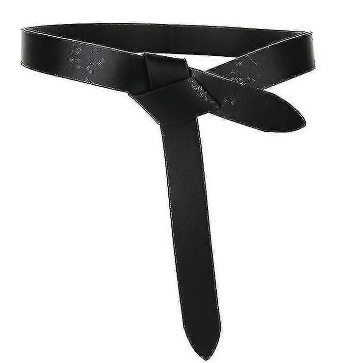 أحدث تصميم عقدة أحزمة جلد البقر للنساء لينة جلد حقيقي معقود حزام حزام طويل اكسسوارات اللباس الحقيقي سيدة Waistbands