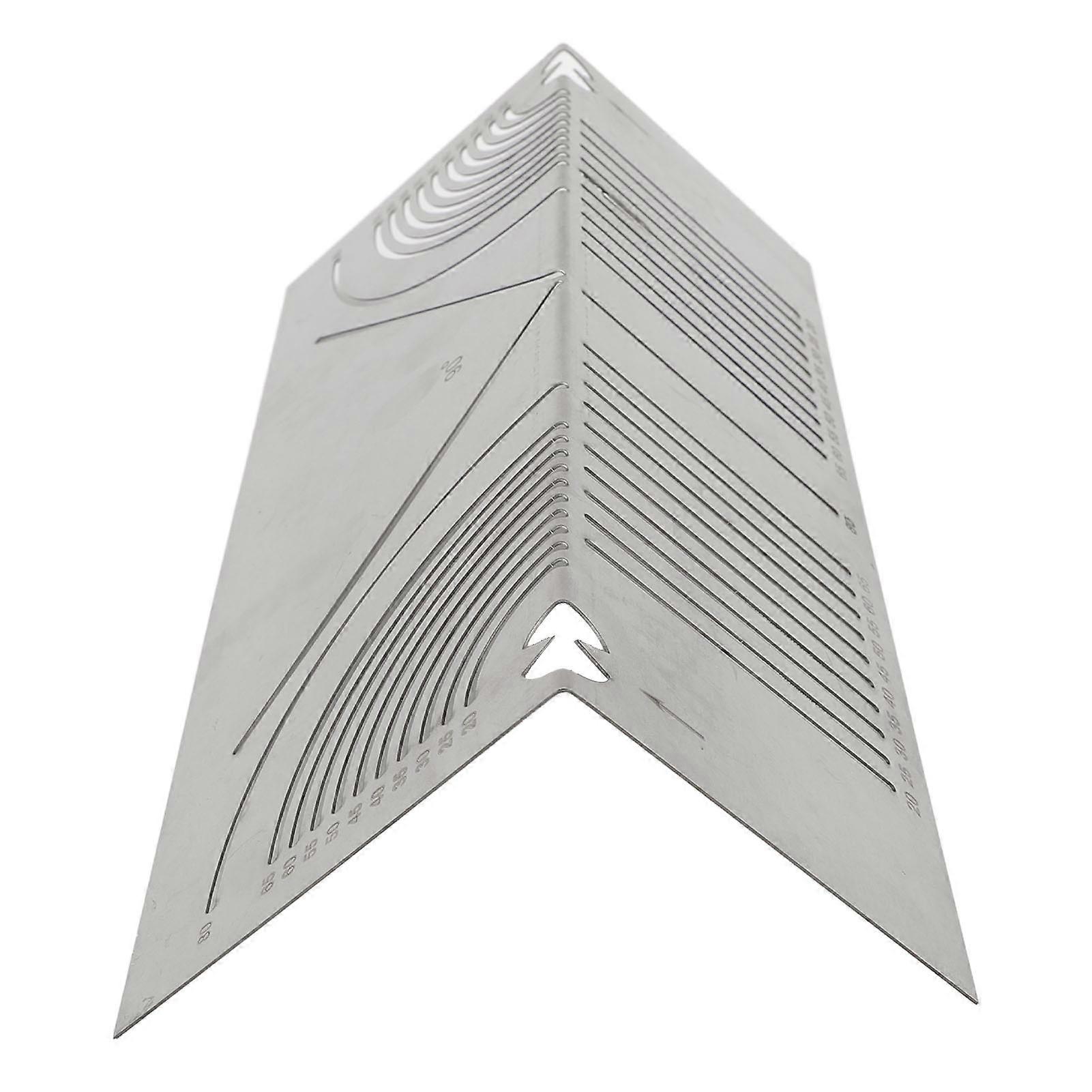 Angle Arc Marking Tool Adjustable Linear Arc Dual Purpose Scriber Multi Purpose Metal Marking Tool for Metalworking L 