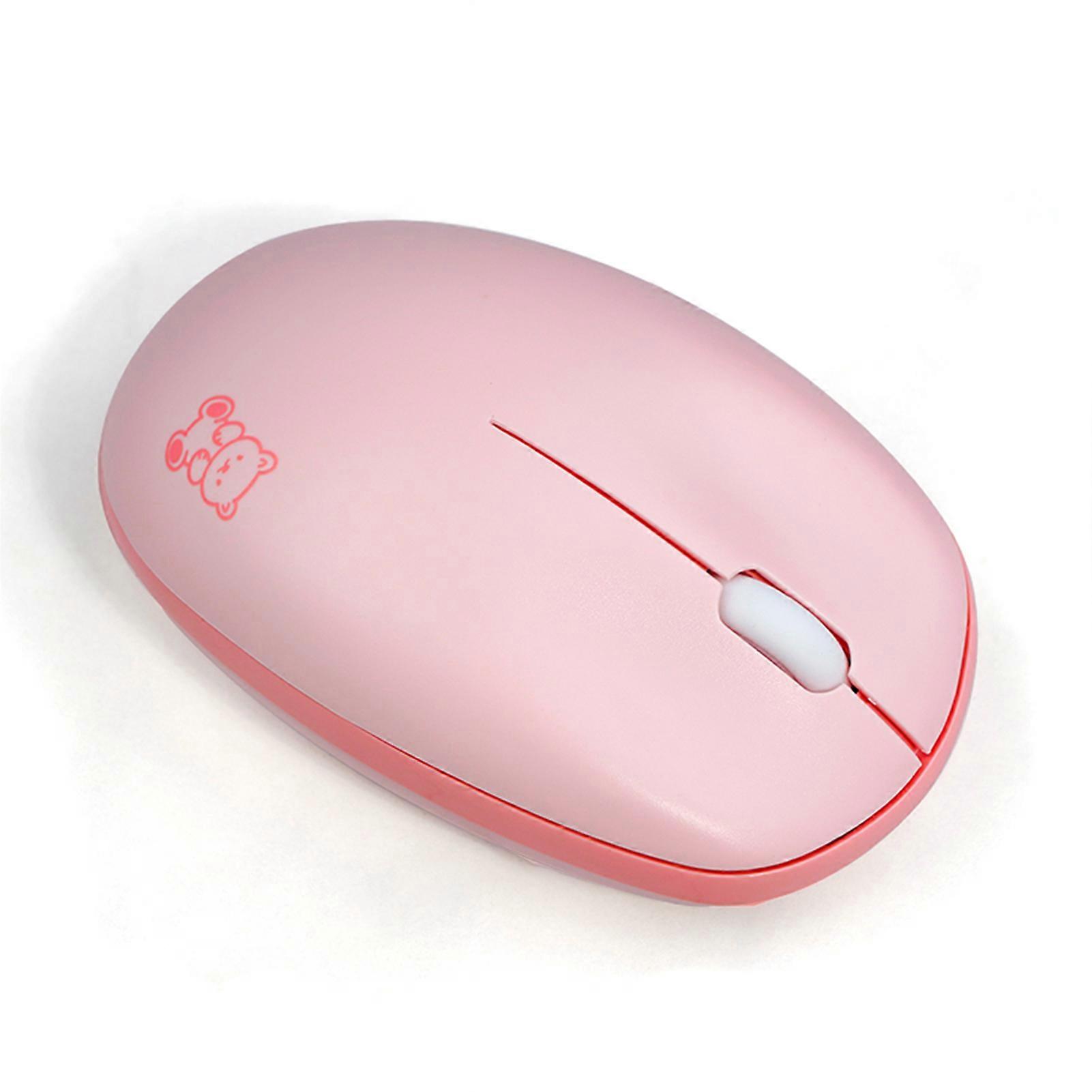 Wireless Mouse Quiet Portable High-End Design 2.4G BT USB Receiver Dual Mode for Laptop MacBook Air Office Computer Use Mouse