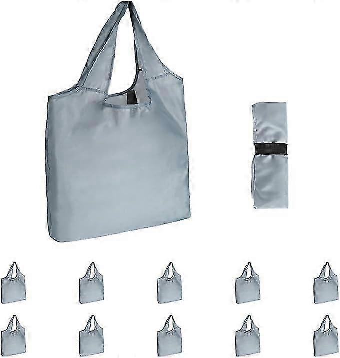 Reusable Shopping Bag with Handles Bulk, Foldable Oversized