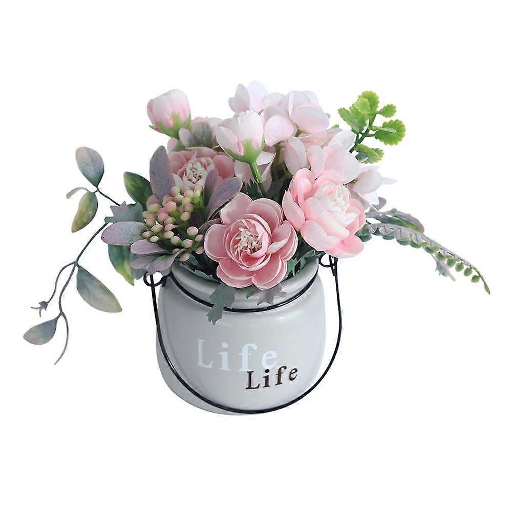 Beautiful Hydrangea仿真Bouquet, Enhance Your Space with Natural Appeal