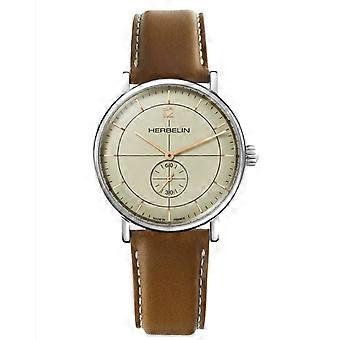 Inspiration Men's Analog Quartz Watch with Cowhide Bracelet 18247AP17TRGD