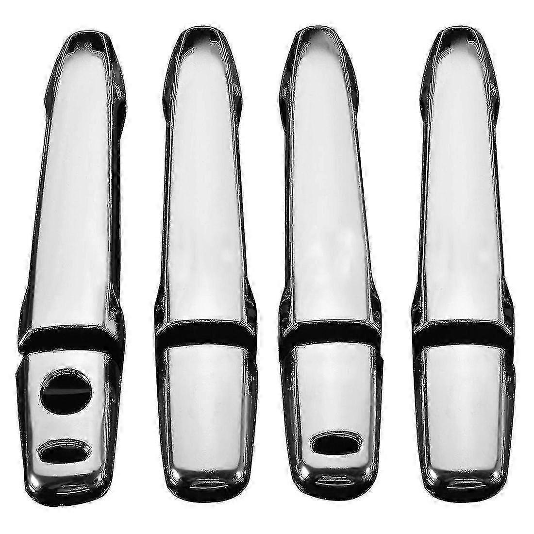 4pcs Chrome Smart Key Cap Pour Mitsubishi Outlander 2003-2016