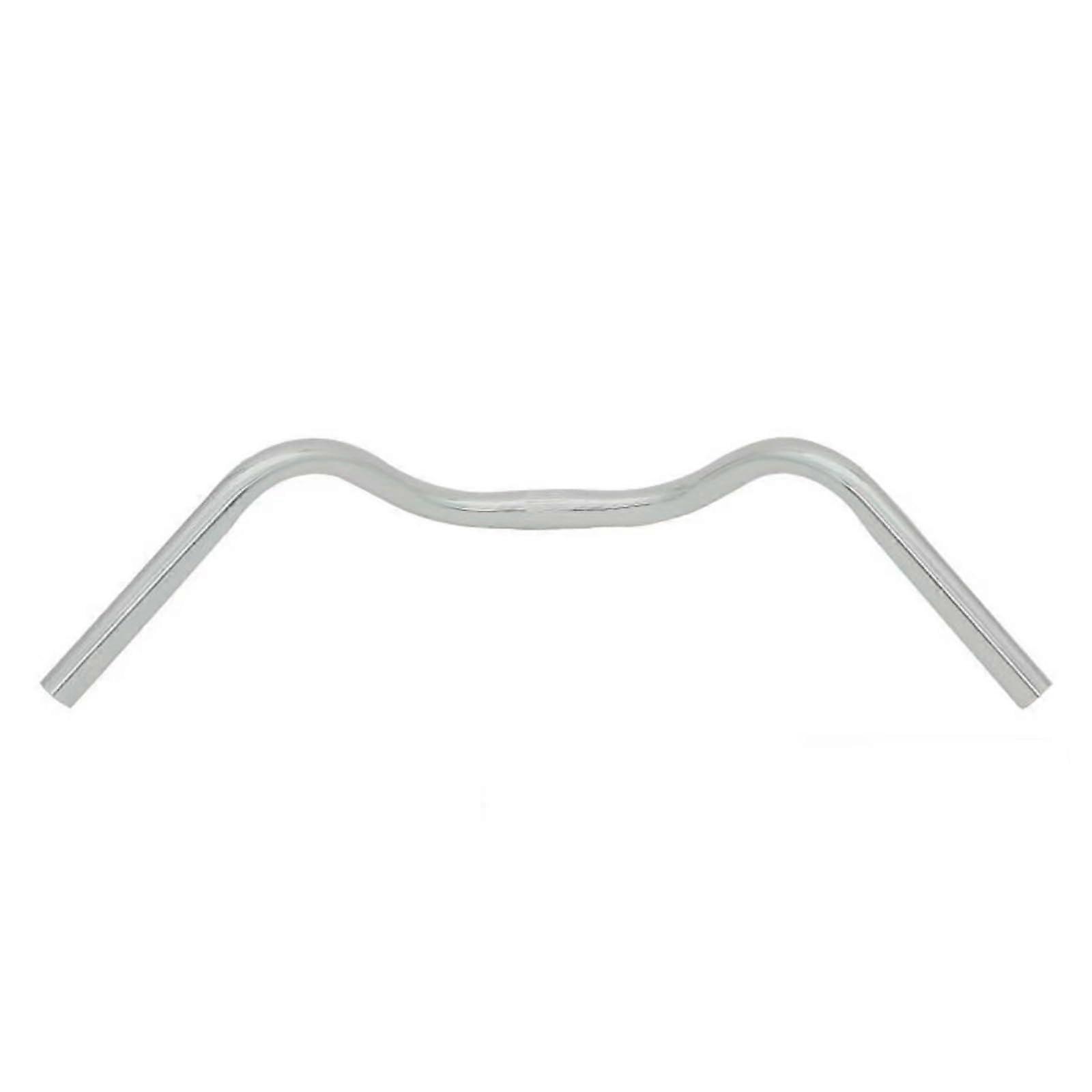 Aluminium Alloy Riser Handlebar 25.4mm Clamp Flat Bar for Road and Mountain Bikes - Lightweight Cycling Accessory