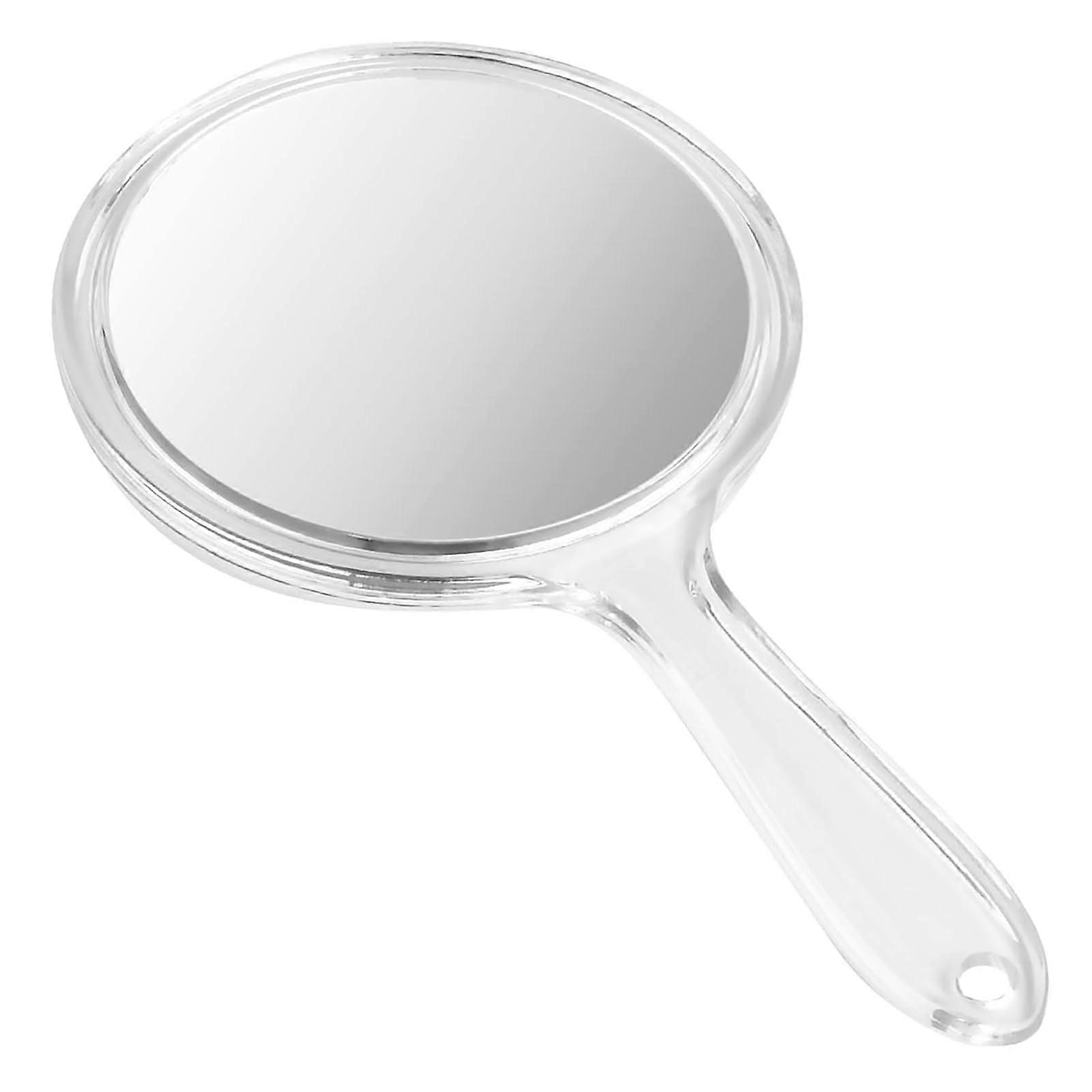 Hand Mirror with Handle, DoubleSided 1X/3X Magnification Mirror for Women