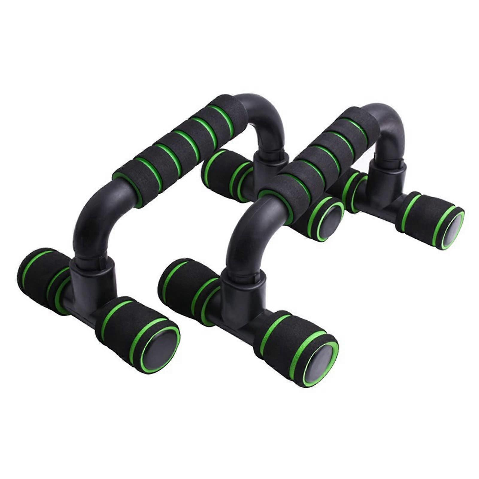 Push Ups, Gym, Bodybuilding, Muscle Training, NonSlip Push Up Stand, Home Fitness, Power Rack Grips, Push Up Bars (Colour: Green)
