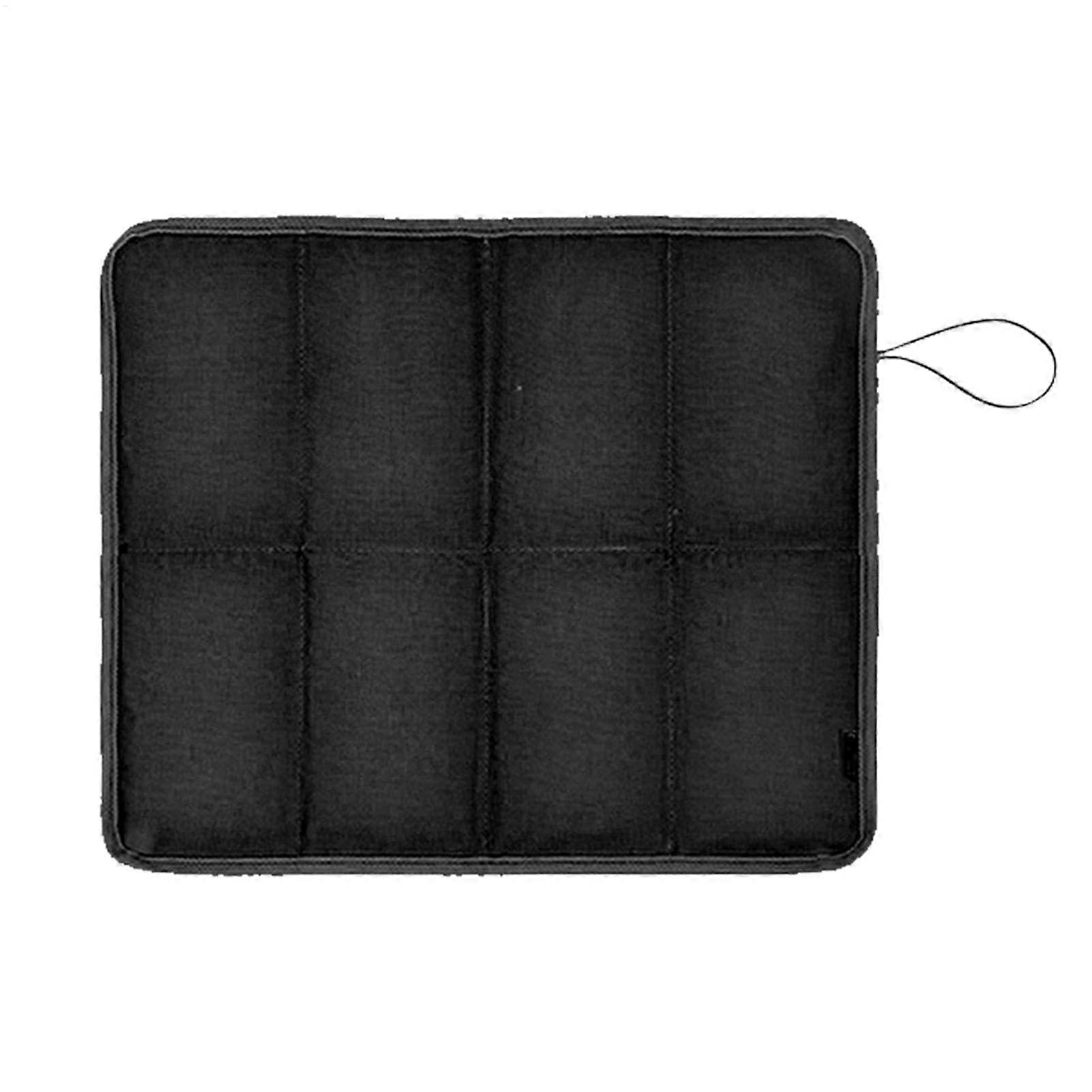 Stadium Seat Cushion, Foldable for Outdoor Activities Black