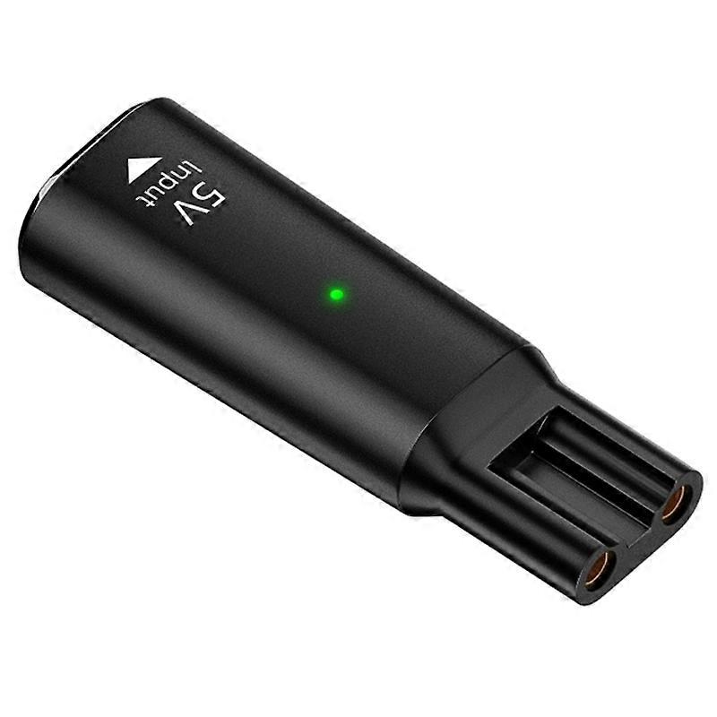 Type-C til 5V barbermaskinlader plugg oval adapter for philips barbermaskin hårklipper