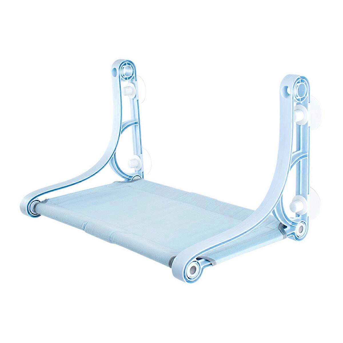 Cat Window Perch,Cat Hammock Window with Two Modes of Use Blue