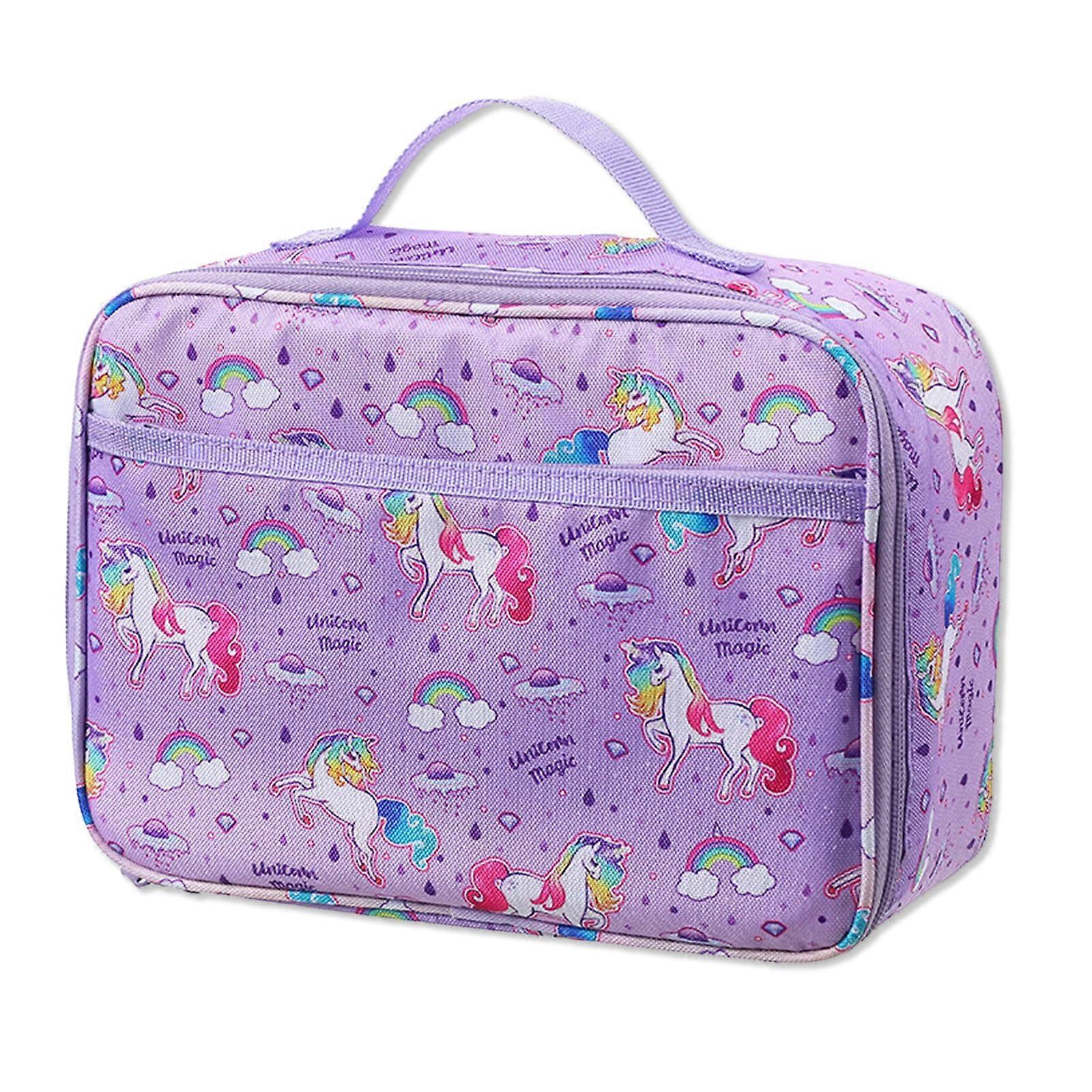 Children's Lunch Bag Insulated Thermal Waterproof Lunch Box for Kids Size Large Durable Design for School Picnic