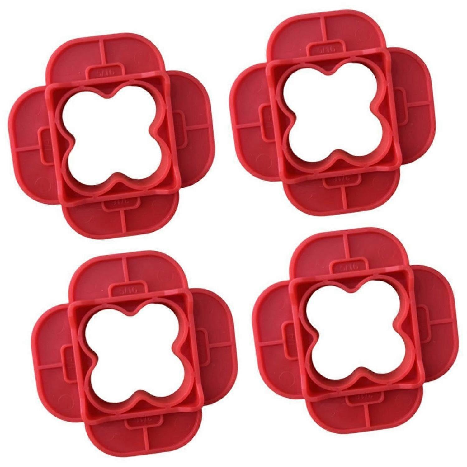 4Pcs Deck Board Plastic Spacer Rings Wood Flooring Spacing Tools