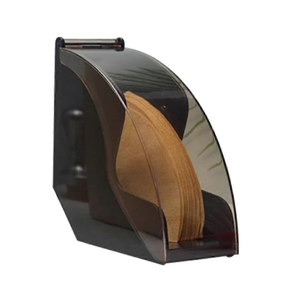 Tissue Holder Cone Shaped Coffee Filter Paper Dispenser Box Hand Drip Paper Storage Box Filter Paper Container Holder