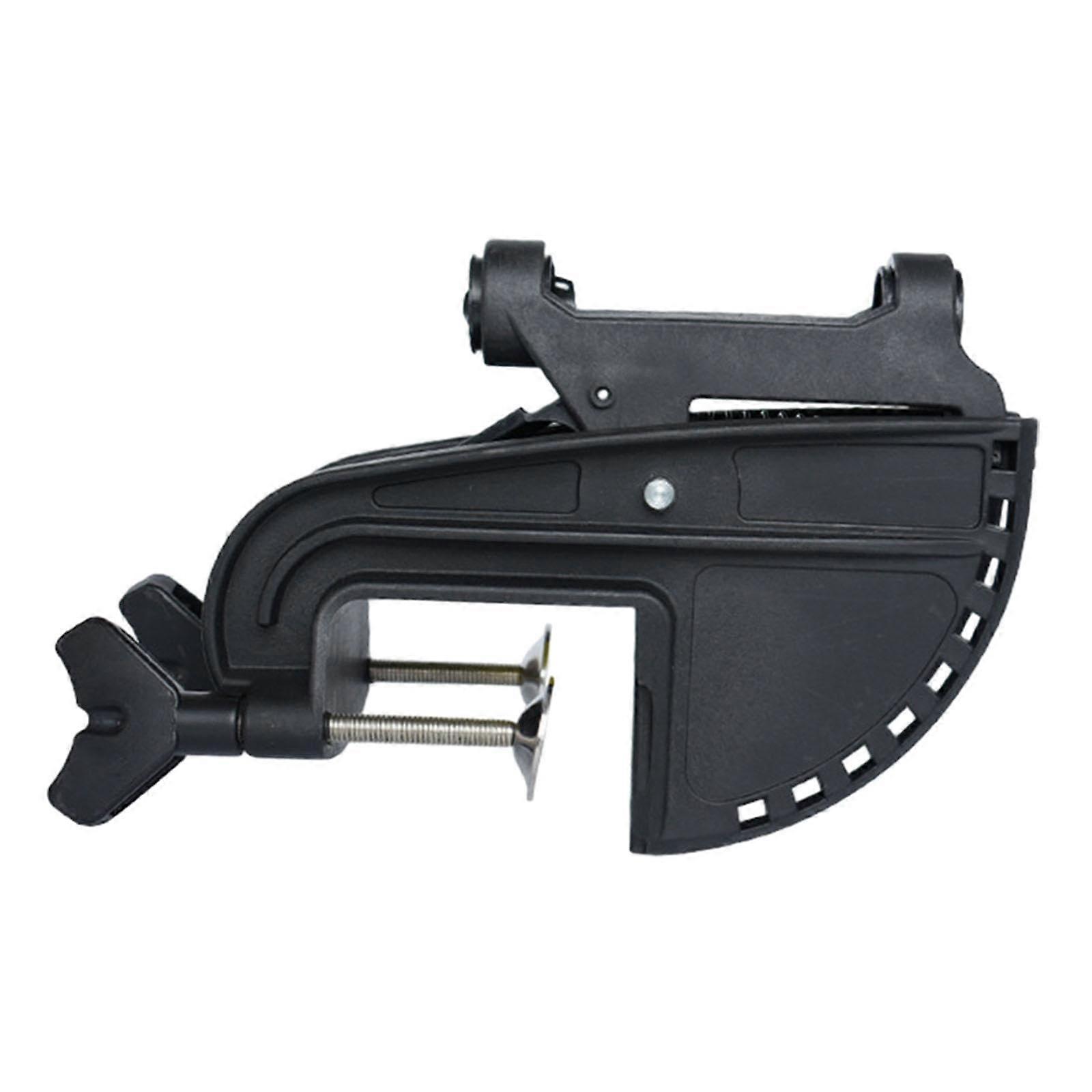 Electric Trolling Motor Mount for Fishing Boats, Adjustable Height, Durable Material, Compatible with Most Outboards