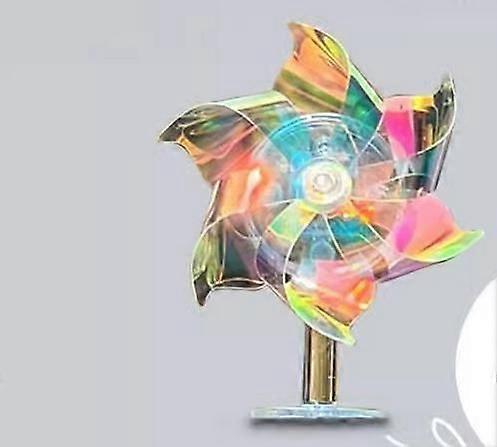 2 件风车自行车装饰：电动滑板车和摩托车的 LED 灯风力有趣的车把装饰，用于夜间骑行安全