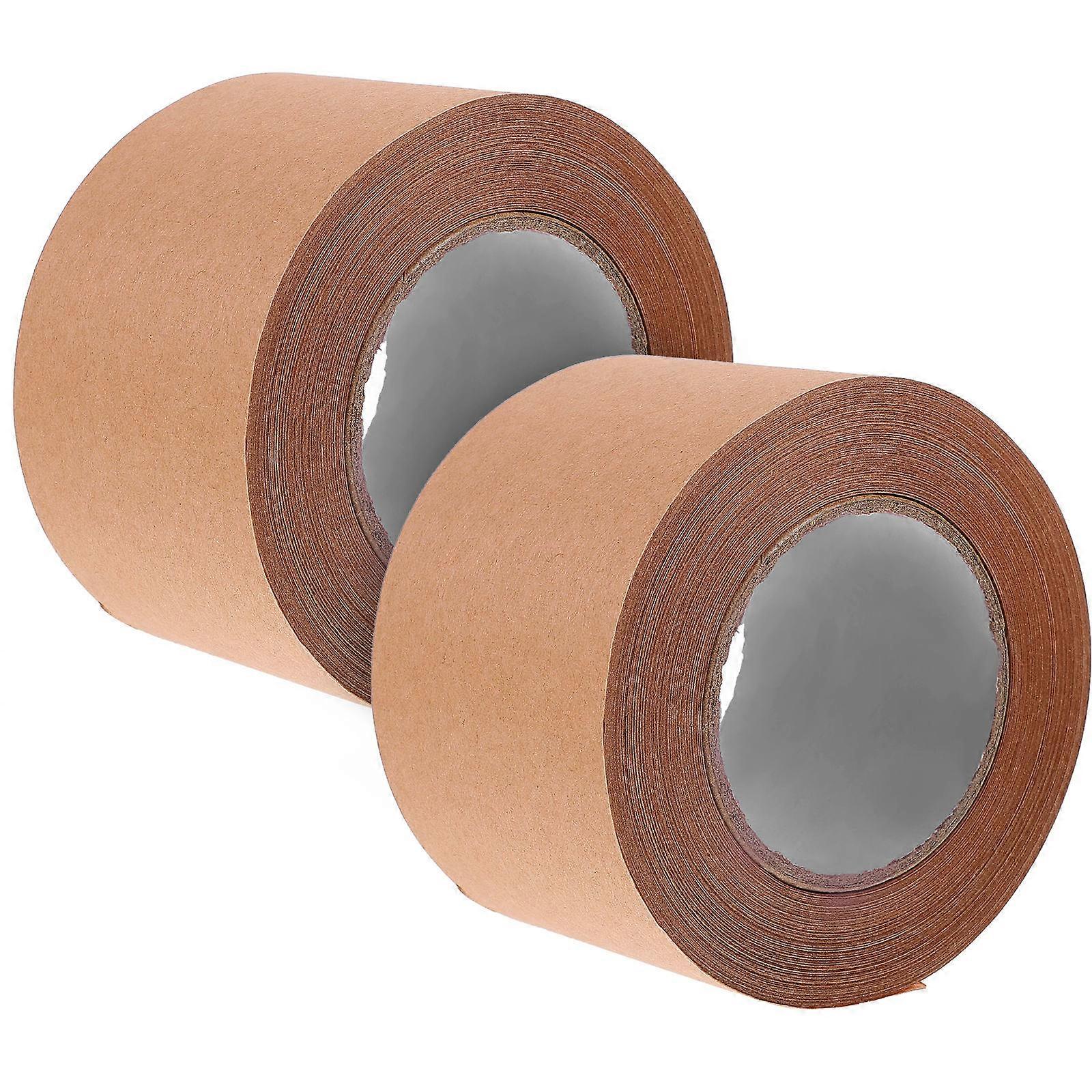 Paper Flatback Tape Kraft Paper Tape Good Adhesion 2 Rolls