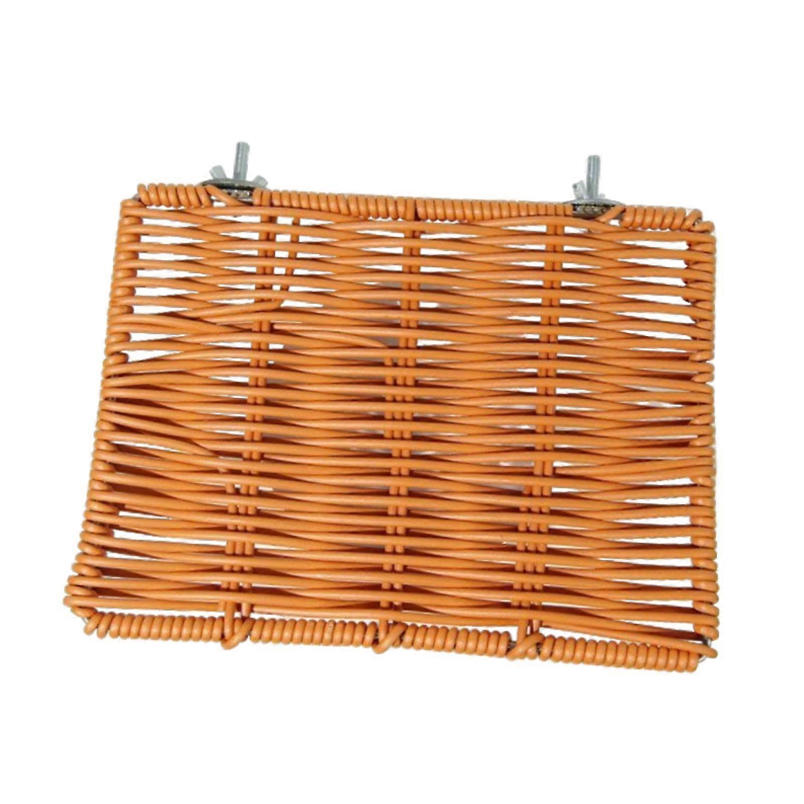 Bird Perch Platform Cage Accessory Rectangular Playground Cage Decor Resting