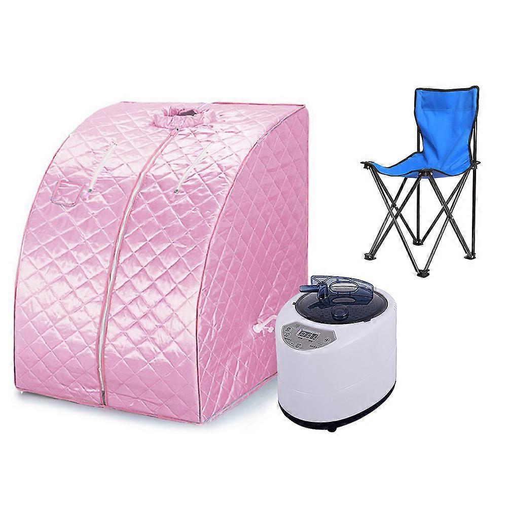 Foldable Sauna Cabin, Portable, Personal Spa at home Perspiration Lose Weight with Remote Temperature Controller 98x80x70cm