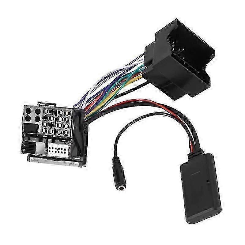 Universal Wireless Radio Cable Adapter Connector for Car Aux Music Receiver Compatible with Various Models