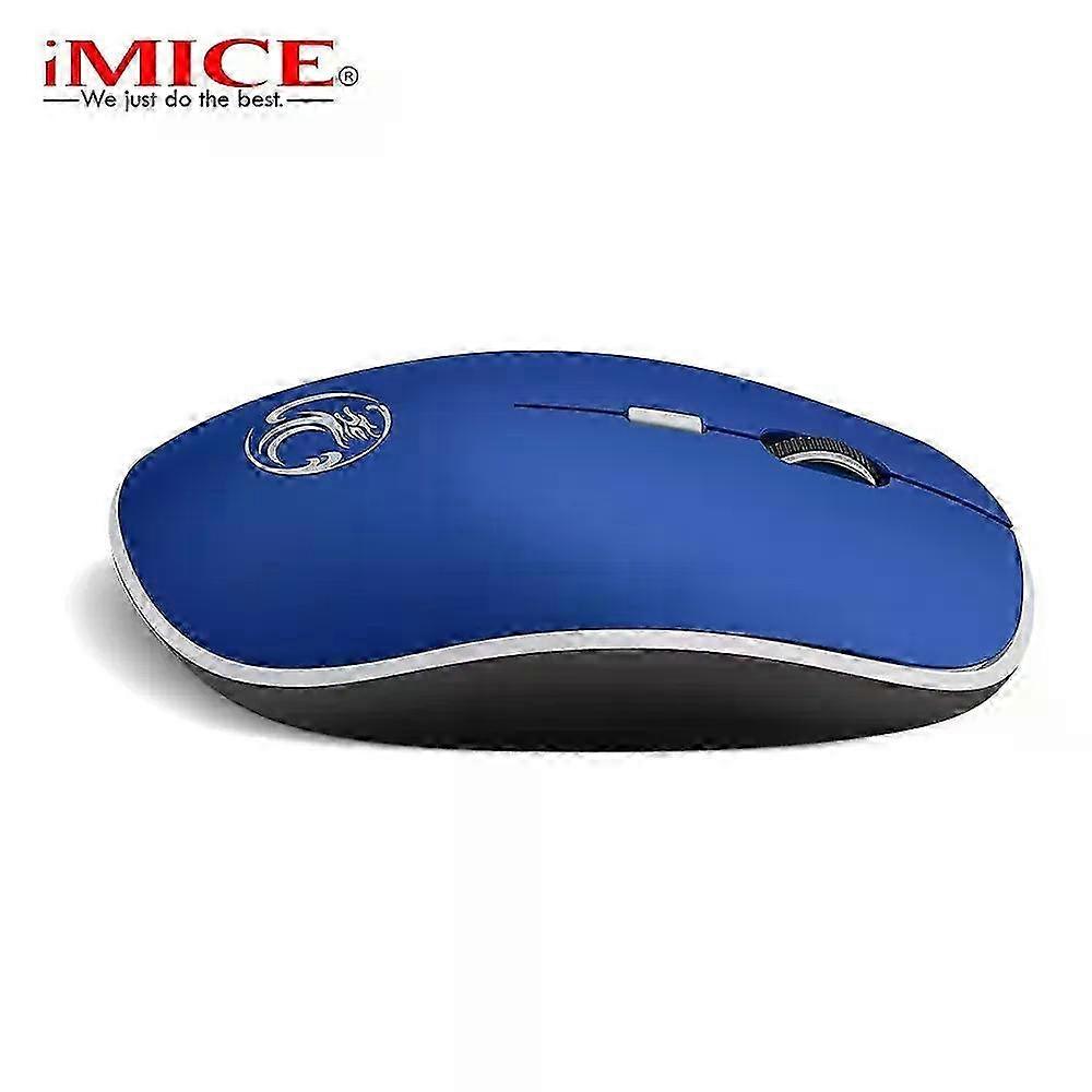 Wireless Mouse for Computers with 1600 DPI - Ergonomic and Mute USB Mouse for Laptops