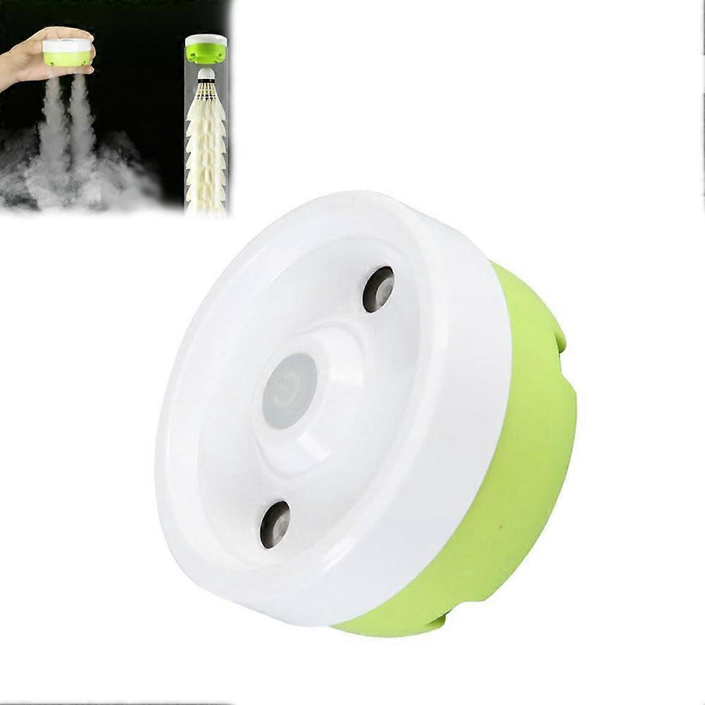 Badminton Shuttlecocks Humidifier, Portable Rechargeable Spray Cover, White